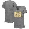 Women's Fanatics Branded Heather Gray Purdue Boilermakers State Flag Tri-Blend V-Neck T-Shirt 1 Women's Fanatics Branded Heather Gray Purdue Boilermakers State Flag Tri-Blend V-Neck T-Shirt -Fanatics Clothing Shop 6155544