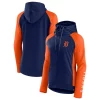 Women's Fanatics Branded Navy/Orange Detroit Tigers Iconic Raglan Full-Zip Hoodie -Fanatics Clothing Shop 6156776