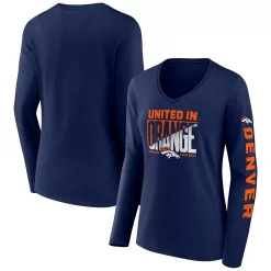 Women's Fanatics Branded Navy Denver Broncos Hometown Sweep Long Sleeve V-Neck T-Shirt 6 Women's Fanatics Branded Navy Denver Broncos Hometown Sweep Long Sleeve V-Neck T-Shirt -Fanatics Clothing Shop 6158749 ALT