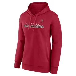 Women's Fanatics Branded Red Tampa Bay Buccaneers Checklist Crossover V-Neck Pullover Hoodie -Fanatics Clothing Shop 6158775 ALT2