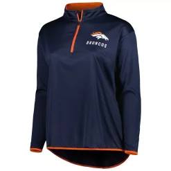 Women's Fanatics Branded Navy Denver Broncos Plus Size Worth the Drive Quarter-Zip Top 7 Women's Fanatics Branded Navy Denver Broncos Plus Size Worth the Drive Quarter-Zip Top -Fanatics Clothing Shop 6158802 ALT2