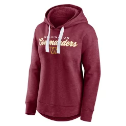 Women's Fanatics Branded Heather Burgundy Washington Commanders Set To Fly Pullover Hoodie -Fanatics Clothing Shop 6187915 ALT2