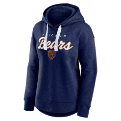 Women's Fanatics Branded Heather Navy Chicago Bears Set To Fly Pullover Hoodie -Fanatics Clothing Shop 6188325 ALT2