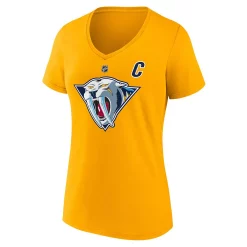 Women's Fanatics Branded Roman Josi Yellow Nashville Predators Special Edition 2.0 Name & Number V-Neck T-Shirt 7 Women's Fanatics Branded Roman Josi Yellow Nashville Predators Special Edition 2.0 Name & Number V-Neck T-Shirt -Fanatics Clothing Shop 6188362 ALT2