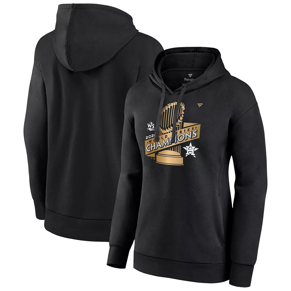 Women's Fanatics Branded Black Houston Astros 2022 World Series Champions Parade Pullover Hoodie 3 Women's Fanatics Branded Black Houston Astros 2022 World Series Champions Parade Pullover Hoodie
