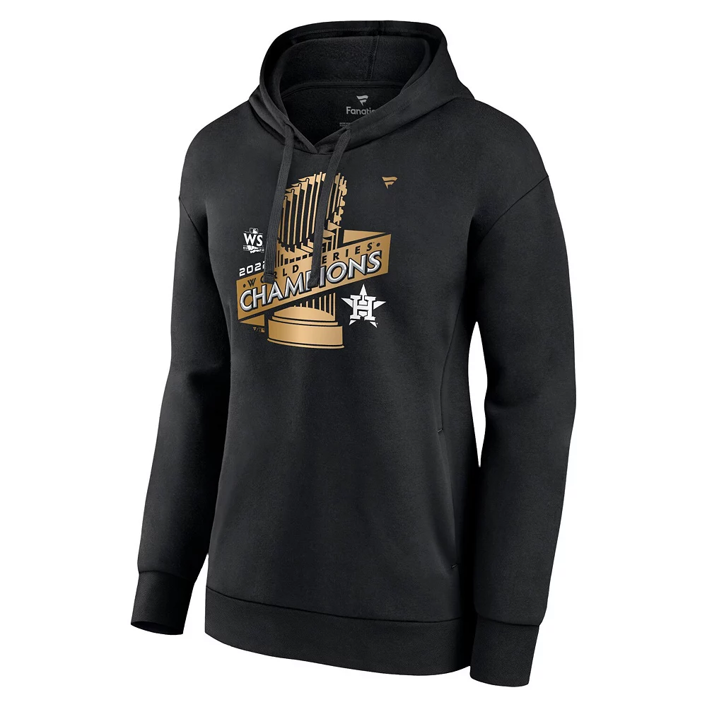 Women's Fanatics Branded Black Houston Astros 2022 World Series Champions Parade Pullover Hoodie 5 Women's Fanatics Branded Black Houston Astros 2022 World Series Champions Parade Pullover Hoodie - Image 3