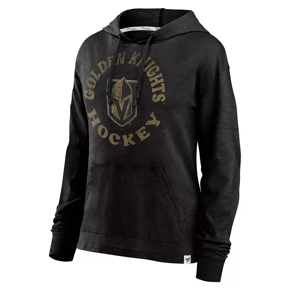 Women's Fanatics Branded Black Vegas Golden Knights Special Edition 2.0 Lightweight Pullover Hoodie 5 Women's Fanatics Branded Black Vegas Golden Knights Special Edition 2.0 Lightweight Pullover Hoodie - Image 3