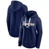 Women's Fanatics Branded Heather Navy Denver Broncos Set To Fly Pullover Hoodie -Fanatics Clothing Shop 6189842