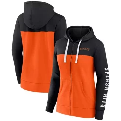 Women's Fanatics Branded Black/Orange San Francisco Giants Take The Field Colorblocked Hoodie Full-Zip Jacket 6 Women's Fanatics Branded Black/Orange San Francisco Giants Take The Field Colorblocked Hoodie Full-Zip Jacket -Fanatics Clothing Shop 6220760 ALT